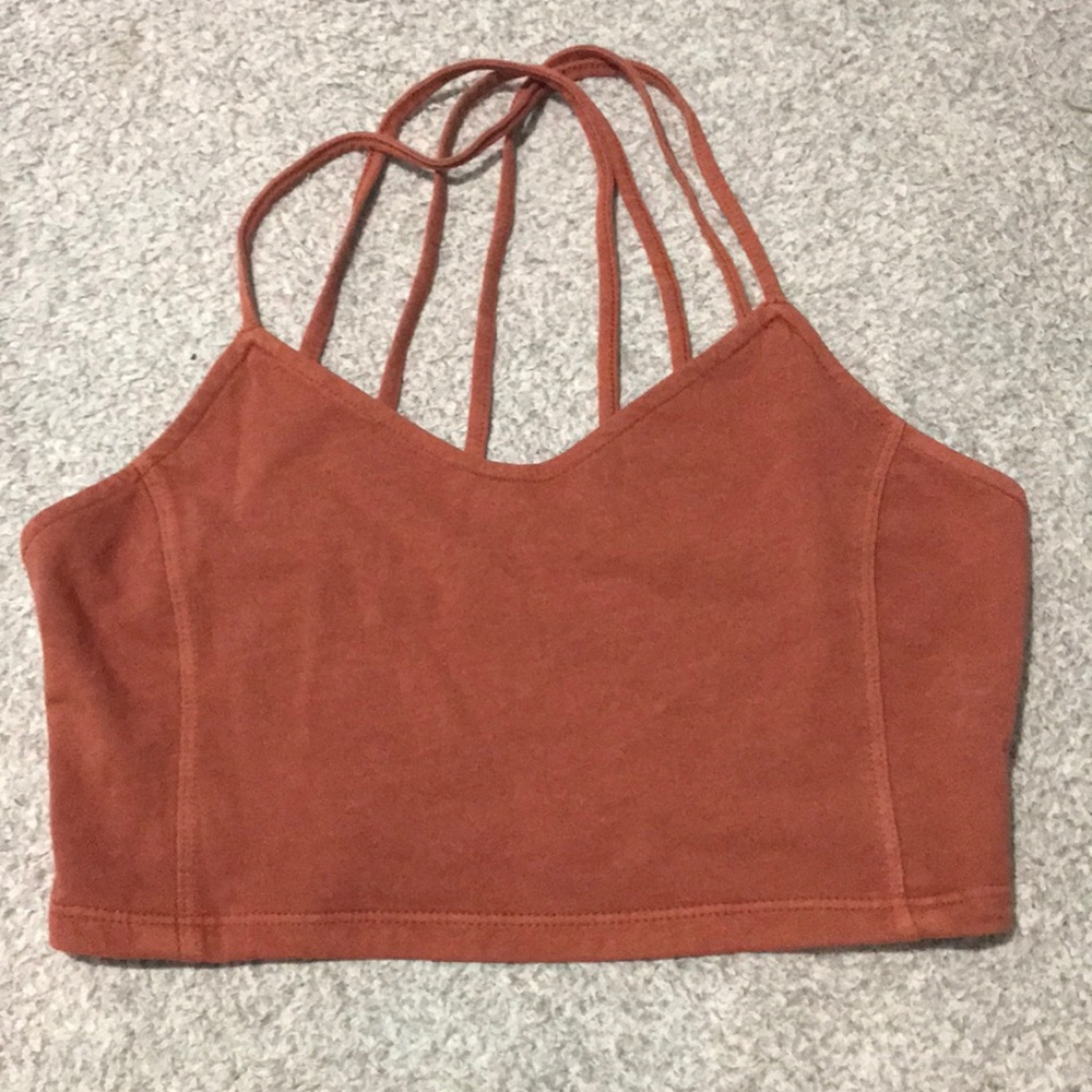 Cotton stretch crop top NWOT *FINAL PRICE*